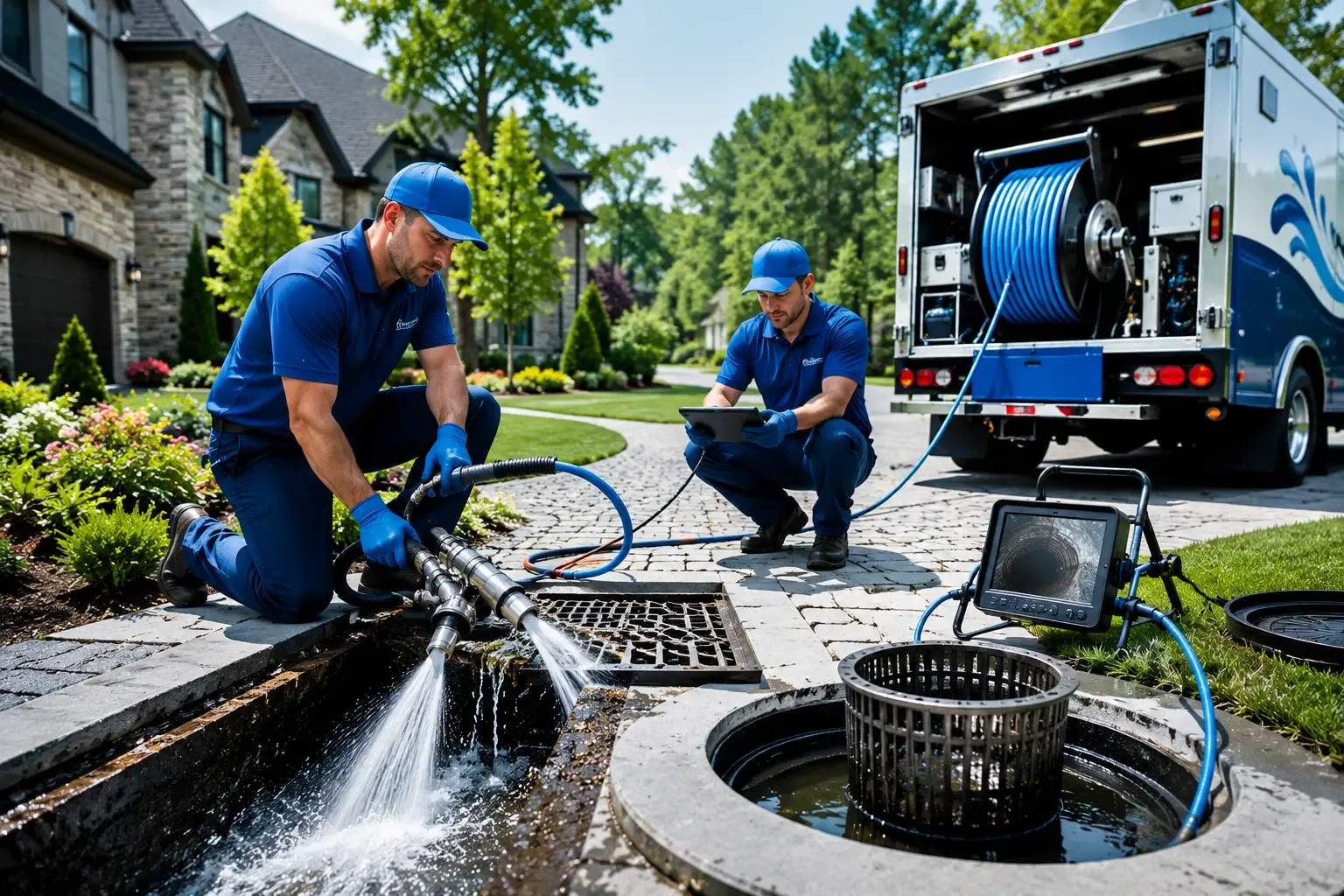 Local outdoor drain cleaning professionals in Maple, TX