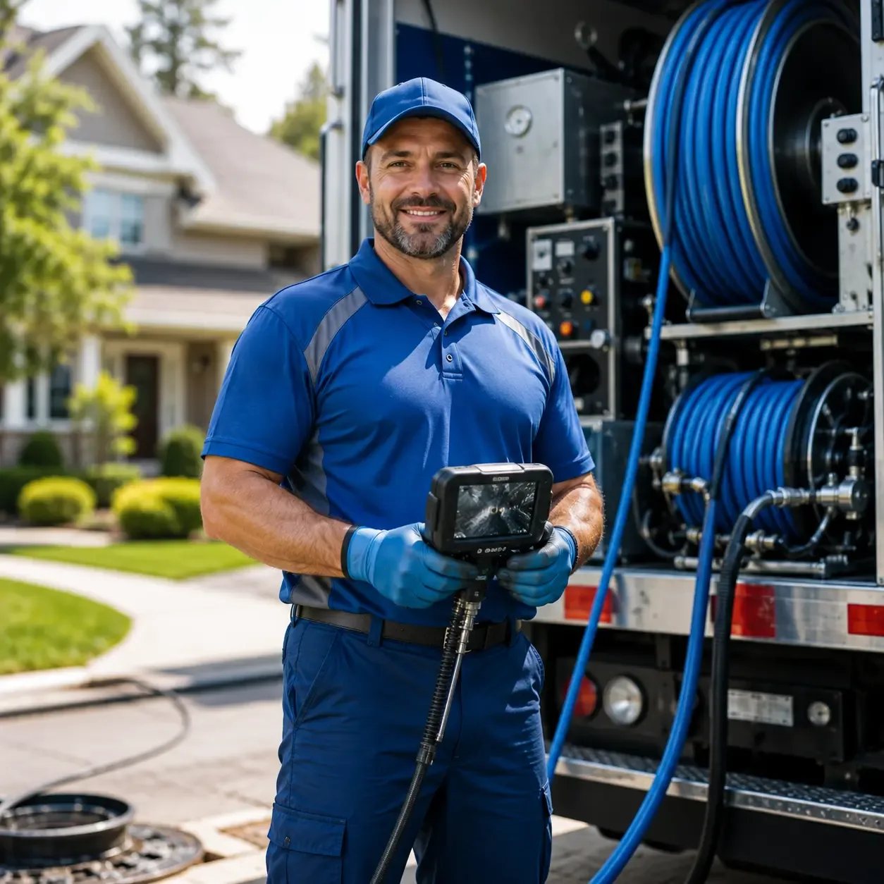 Local outdoor drain cleaning specialists in Maple, TX